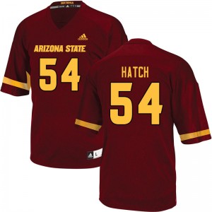 Men Case Hatch Maroon Arizona State Sun Devils #54 Jersey 770274-770