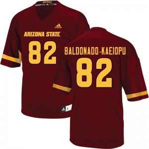Men Tyerell Baldonado-Kaeiopu Maroon Sun Devils #82 Jersey 719289-577