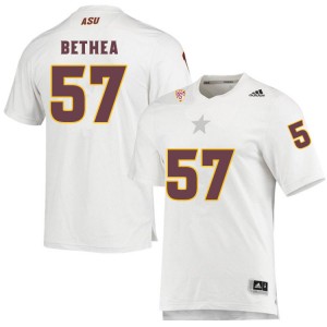 Men Armon Bethea White Sun Devils #57 Jersey 735815-847