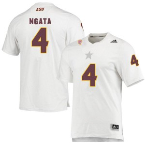 Men Daniyel Ngata White Arizona State University #4 Jersey 896821-285