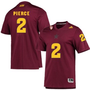 Men DeAndre Pierce Maroon Arizona State University #2 Jersey 760568-216