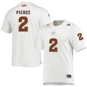 Men DeAndre Pierce White Arizona State #2 Jersey 549993-601