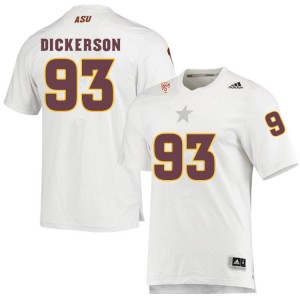 Men Erik Dickerson White Arizona State University #93 Jersey 577446-314