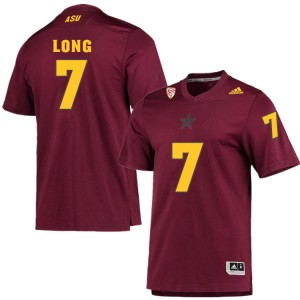 Men Ethan Long Maroon Sun Devils #7 Jersey 245767-689