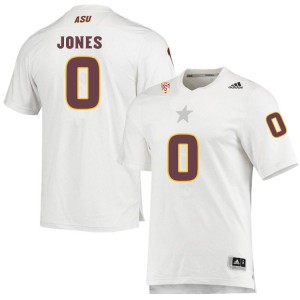 Men Jack Jones White Arizona State University #0 Jersey 888915-509