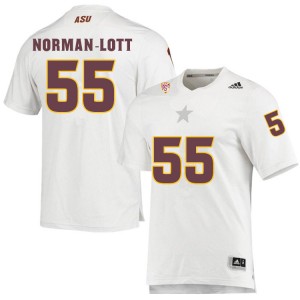 Men Omarr Norman-Lott White Arizona State University #55 Jersey 412832-522