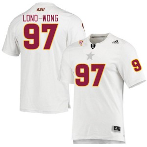 Men Blazen Lono-Wong White Arizona State #97 Jersey 690286-366