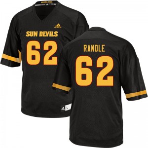 Men Alexander Randle Black Arizona State #62 Jersey 491337-520