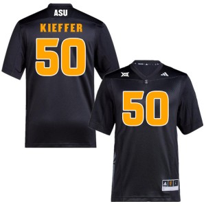 Men Carston Kieffer Black Arizona State #50 Jersey 363574-290