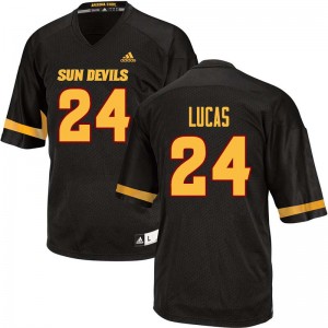 Men Chase Lucas Black Arizona State #24 Jersey 466739-394