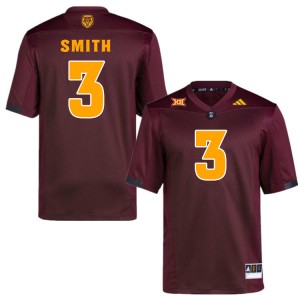 Men Clayton Smith Maroon Arizona State #3 Jersey 880668-734