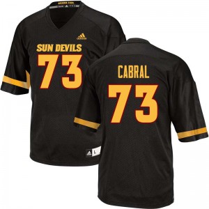 Men Cohl Cabral Black Arizona State Sun Devils #73 Jersey 823083-571