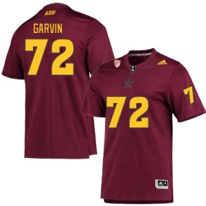 Men Colby Garvin Maroon Arizona State University #72 Jersey 971629-316