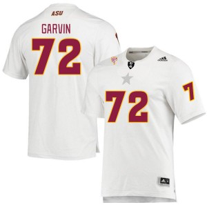 Men Colby Garvin White Sun Devils #72 Jersey 327923-147