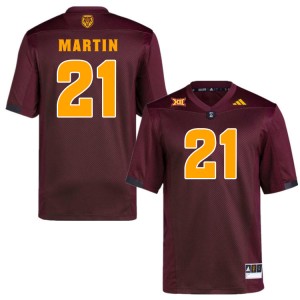 Men Cole Martin Maroon Arizona State University #21 Jersey 794463-293