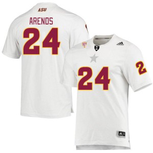 Men Coleson Arends White Sun Devils #24 Jersey 665457-617