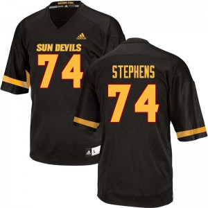 Men Corey Stephens Black Arizona State #74 Jersey 945482-994