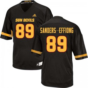 Men Daniel Sanders-Effiong Black Sun Devils #89 Jersey 934484-671
