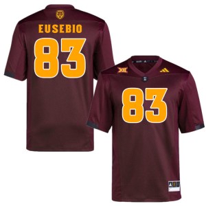 Men Derek Eusebio Maroon Sun Devils #83 Jersey 460221-895