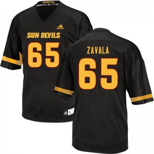 Men Donato Zavala Black Arizona State University #65 Jersey 759893-495