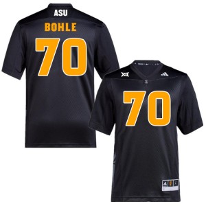 Men Emmit Bohle Black Arizona State #70 Jersey 611076-940