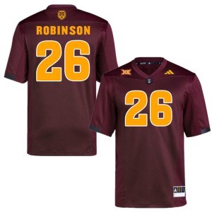 Men Javan Robinson Maroon Arizona State University #26 Jersey 990170-680
