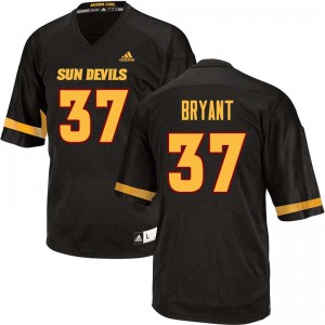 Men Joey Bryant Black Arizona State University #37 Jersey 420773-552