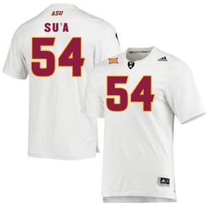 Men Joey Su'a White Sun Devils #54 Jersey 633958-850