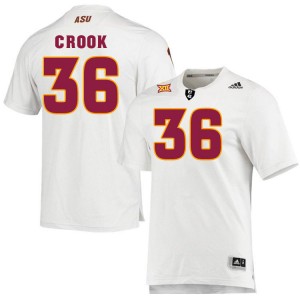 Men Jordan Crook White Arizona State University #36 Jersey 931045-480