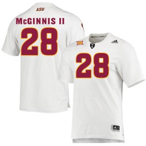 Men Joseph McGinnis II White Arizona State #28 Jersey 360653-817
