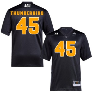 Men K'Vion Thunderbird Black Arizona State #45 Jersey 800066-960