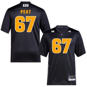 Men Keona Peat Black Arizona State University #67 Jersey 351892-290