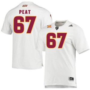 Men Keona Peat White Arizona State #67 Jersey 833269-188