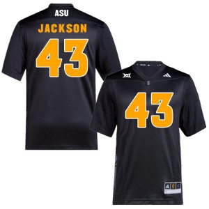 Men Krew Jackson Black Arizona State #43 Jersey 895476-523