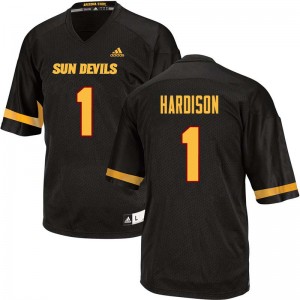Men Marcus Hardison Black Arizona State University #1 Jersey 984862-411