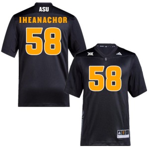 Men Max Iheanachor Black Arizona State Sun Devils #58 Jersey 378578-191