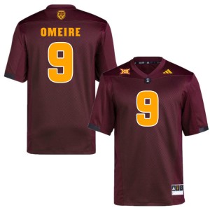 Men Troy Omeire Maroon Sun Devils #9 Jersey 593476-577