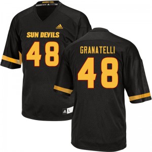 Men Vincenzo Granatelli Black Arizona State #48 Jersey 340882-550