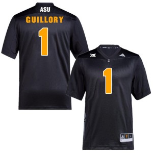 Men Xavier Guillory Black Arizona State University #1 Jersey 413823-150