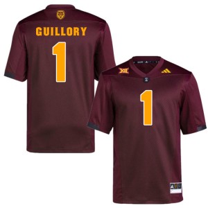 Men Xavier Guillory Maroon Sun Devils #1 Jersey 160357-501