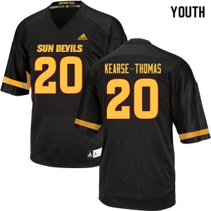 Youth Khaylan Kearse-Thomas Black Arizona State #20 Jersey 872393-693