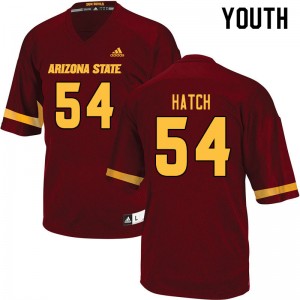 Youth Case Hatch Maroon Arizona State Sun Devils #54 Jersey 450650-564