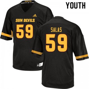 Youth Marco Salas Black Arizona State #59 Jersey 285939-750