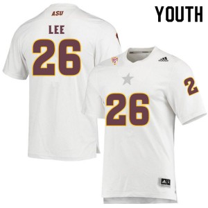 Youth T Lee White Arizona State #26 Jersey 818409-791