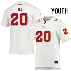 Youth Adama Fall White Arizona State #20 Jersey 313524-518