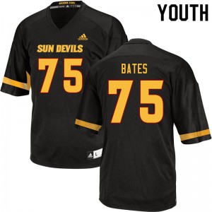Youth Alijah Bates Black Arizona State University #75 Jersey 621722-200