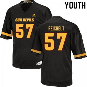 Youth Armand Reichelt Black Arizona State University #57 Jersey 758362-727