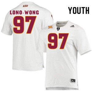 Youth Blazen Lono-Wong White Sun Devils #97 Jersey 857087-723