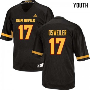 Youth Brock Osweiler Black Sun Devils #17 Jersey 700204-271