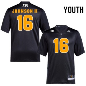 Youth Chris Johnson II Black Arizona State University #16 Jersey 718388-180
